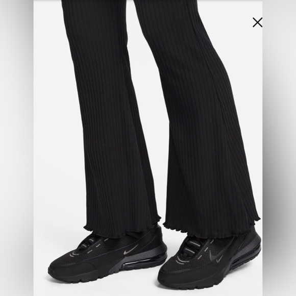 Nike pants High Waist Rib knit Jersey Pants - Picture 8 of 9